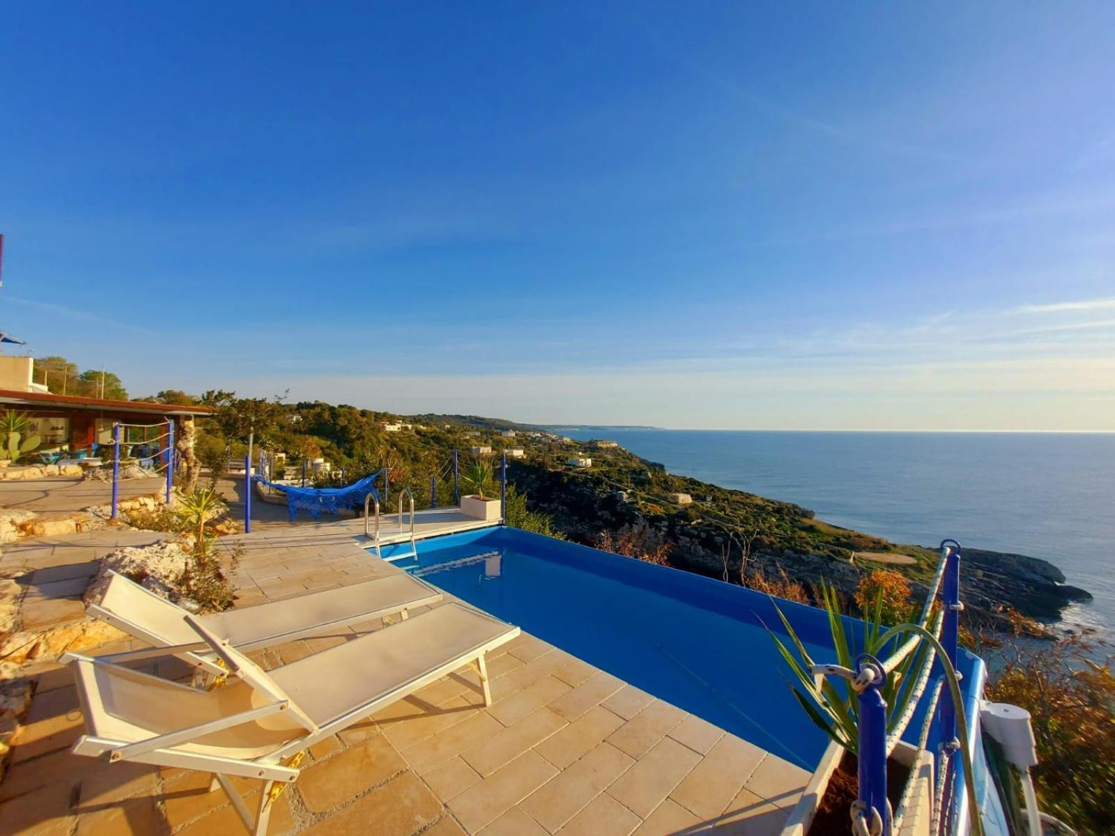 Ville Girasoli "Villa Nella Baia" With Private Swimming Pool Tricase Exterior foto